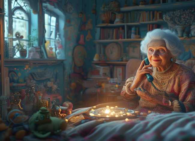 魔法奶奶的电话儿童故事，魔法奶奶的电话故事视频