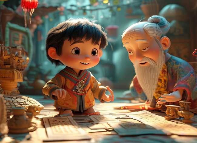 周公儿童视频、周公的视频