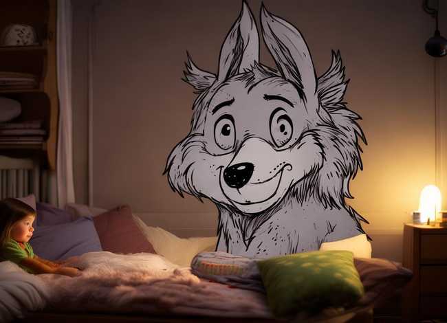 大灰狼故事睡前故事 睡前小故事，大灰狼故事大全 睡前故事小视频