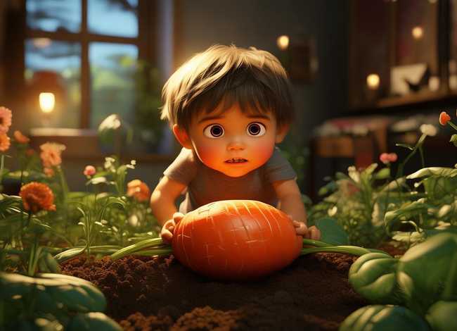 儿童睡前故事3岁拔萝卜 - 宝宝故事大全 睡前故事拔萝卜