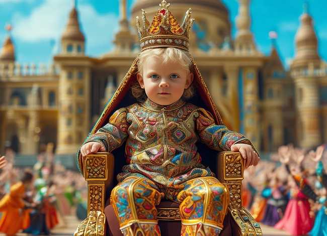 儿童版皇上；儿童版皇上驾到