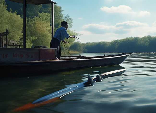 刻舟求剑故事配图ppt（刻舟求剑故事配图PPT）