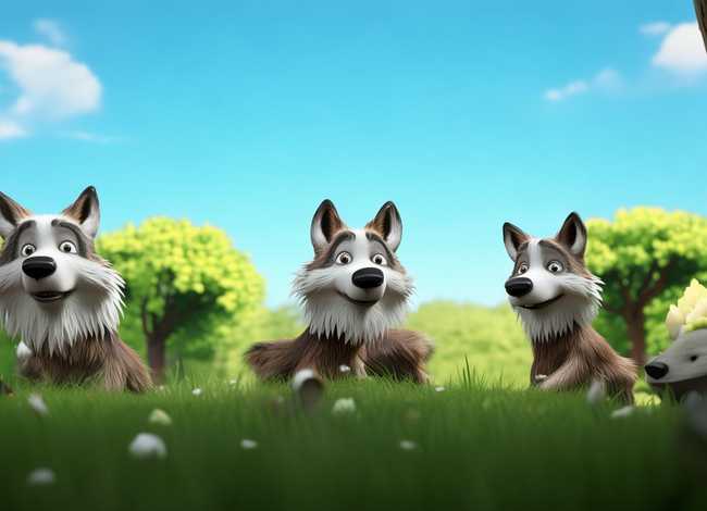 3岁儿童故事演讲狼来了简短版、3至6岁简短小故事狼来了