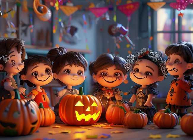 有关万圣节的儿童小故事 - 万圣节的小故事幼儿