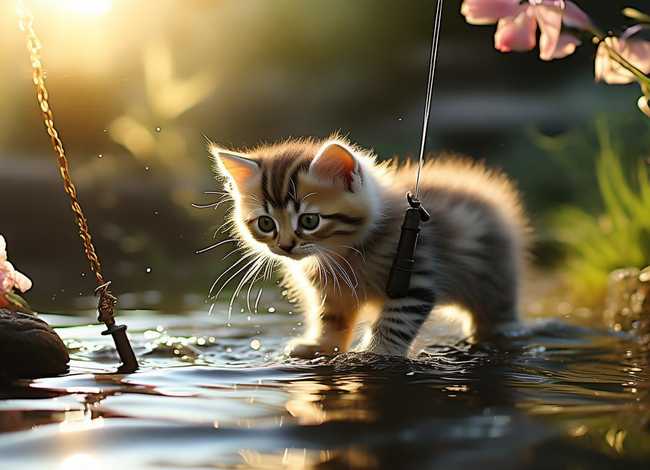 1一3岁儿童故事大全小猫钓鱼，3一4岁幼儿的小故事小猫钓鱼