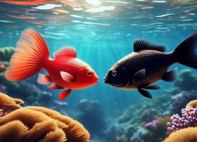 小红鱼和小黑鱼的故事、小红鱼和小黑鱼的故事原文