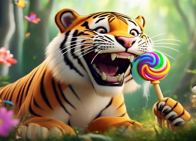 老虎吃糖绘本 老虎爱吃糖绘本 老虎吃糖绘本 老虎爱吃糖绘本