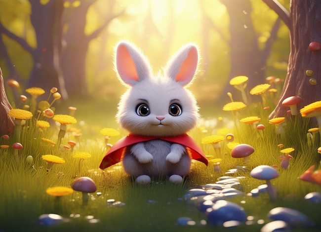 小兔子的儿童故事短篇；小兔子的故事幼儿故事
