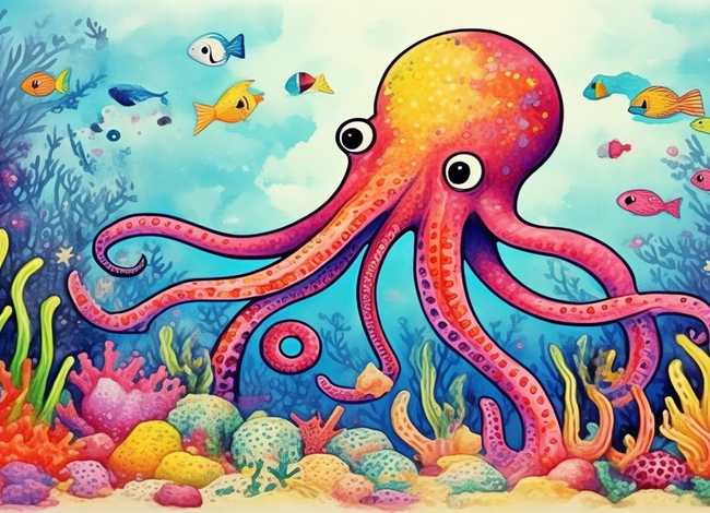 八爪鱼绘本（八爪鱼绘本英语）
