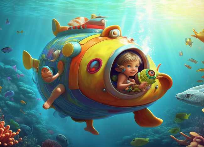 潜艇的故事儿童、潜水艇的故事幼儿 潜艇的故事儿童、潜水艇的故事幼儿