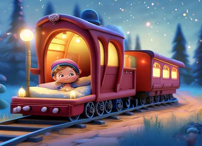 4岁儿童睡前故事小火车 睡前故事 小火车