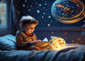 儿童太空睡前故事，睡前小故事太空故事