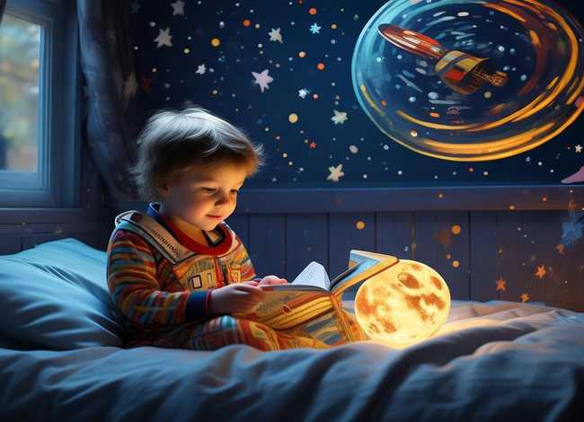 儿童太空睡前故事，睡前小故事太空故事