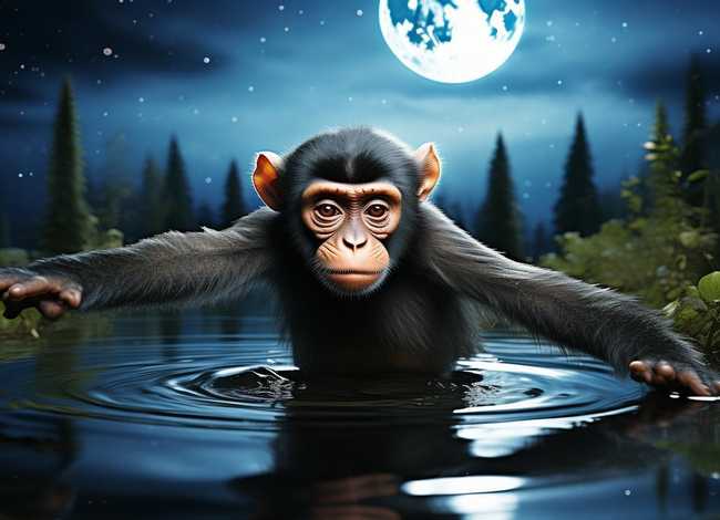 猴子捞月亮完整故事文字、猴子捞月亮故事文字版 猴子捞月亮完整故事文字、猴子捞月亮故事文字版