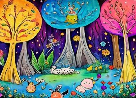 童话故事儿童画简笔画 - 童话故事简笔画大全幼儿园