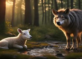 睡前儿童故事大全狼和小羊 睡前故事大全 狼和小羊