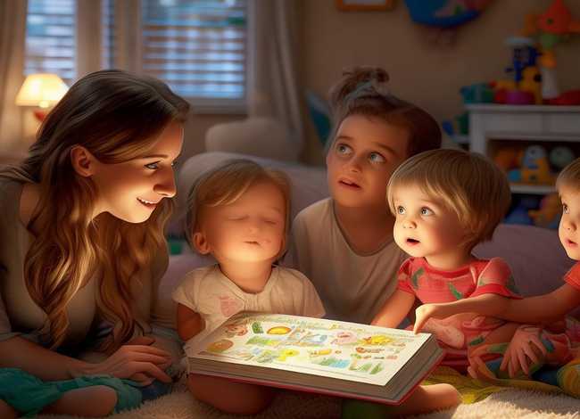 儿童读故事，幼儿读故事视频