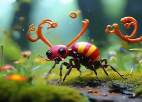 鹿角虫儿童故事、我想看鹿角虫