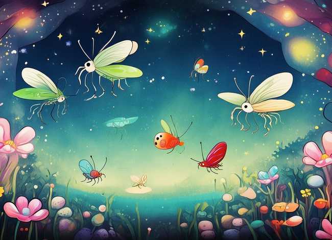 儿童睡前故事虫儿飞；虫儿飞绘本故事