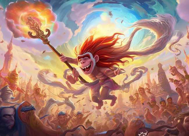 儿童故事孙悟空闹天宫、幼儿故事大闹天宫孙悟空