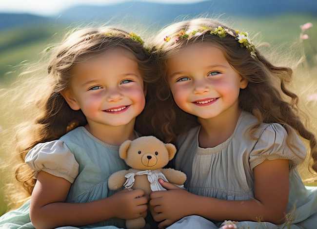 姐妹情深儿童故事，关于姐妹情深的小故事