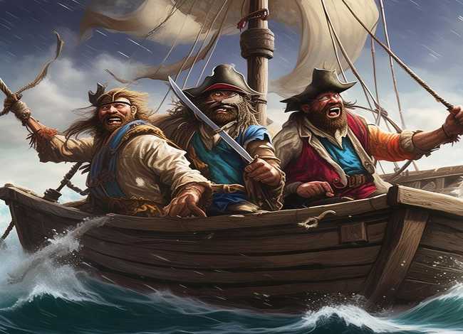 三只小海盗的故事（三只小海盗的故事内容）