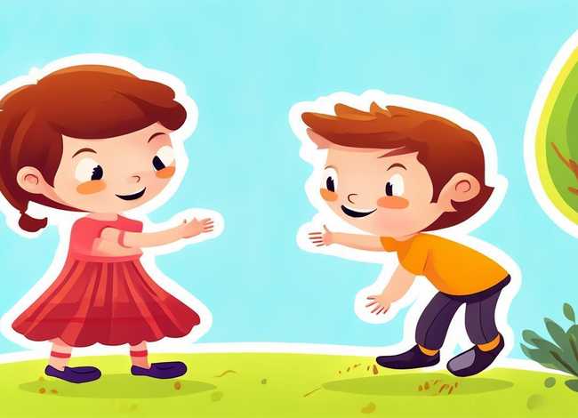 儿童成语故事简笔画敬上如宾，少儿成语故事简笔画