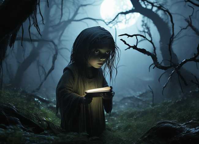 可怕幽灵儿童故事；可怕的幽灵的故事