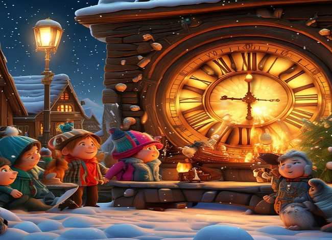 儿童故事新年前夜 - 《新年前夜》故事