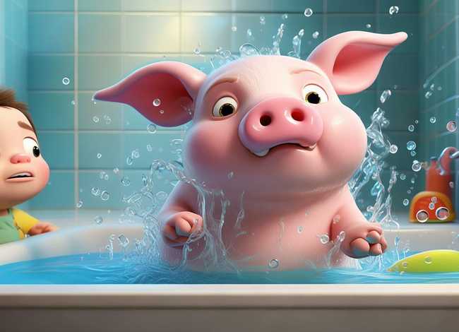 幼儿讲故事小猪不爱洗澡、幼儿讲故事小猪不爱洗澡教案