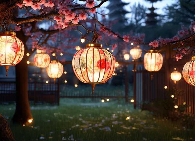 关于灯笼的图片 关于灯笼的图片唯美