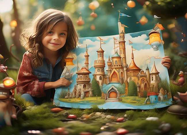 贴画的故事、我的创意贴画故事 贴画的故事、我的创意贴画故事