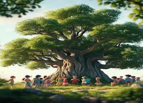 骄傲的树儿童故事 - 骄傲的大树故事幼儿故事