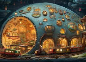 儿童睡前童话故事肚子里的火车站，肚子里的火车站讲故事