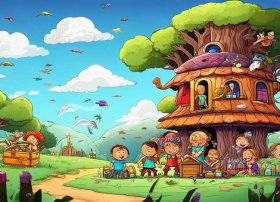 幼儿连环画故事图片6张（幼儿连环画故事图片6张十发）