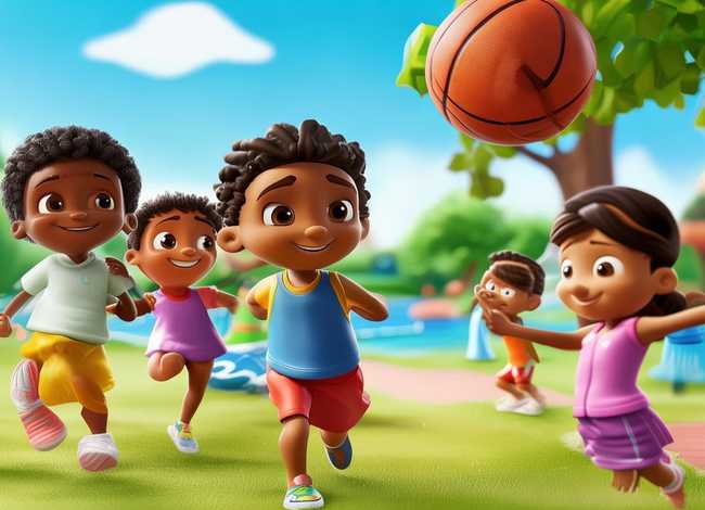 关于运动的儿童故事，关于运动的幼儿故事或绘本