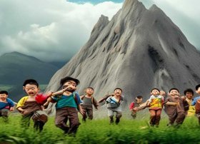 愚公移山的故事幼儿版，愚公移山的故事幼儿园