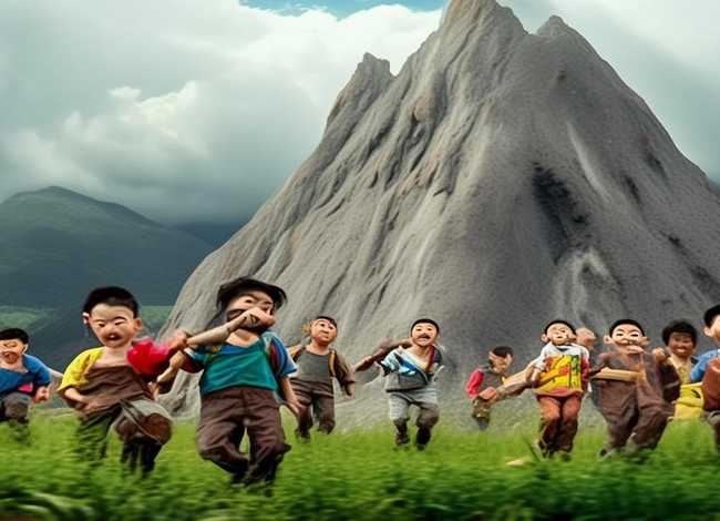 愚公移山的故事幼儿版，愚公移山的故事幼儿园