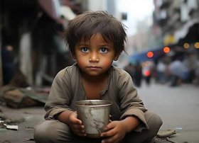 流浪儿童乞讨，流浪儿童乞讨图片大全