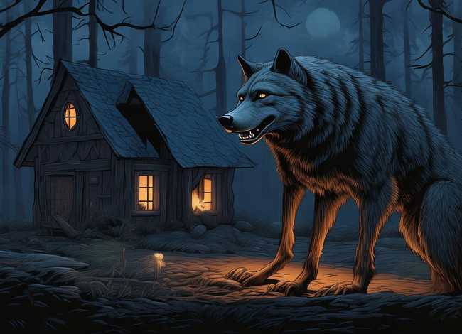 饥饿的大灰狼的故事、饥饿大灰狼的故事 睡前故事在线听 饥饿的大灰狼的故事、饥饿大灰狼的故事 睡前故事在线听