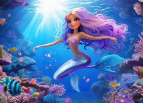 儿童美人鱼故事表演 幼儿故事美人鱼视频