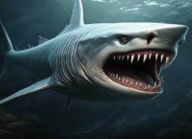 巨齿鲨的模样故事听，巨齿鲨故事在线听