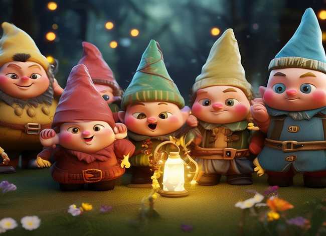 搞笑儿童故事七个小矮人 - 幼儿故事七个小矮人