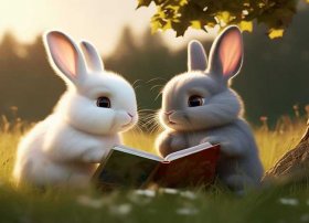 小白兔和小灰兔故事绘本 小白兔和小灰兔绘本故事视频