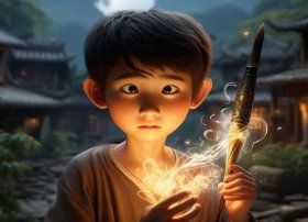 儿童简短讲述神笔马良的故事；简单讲神笔马良的故事