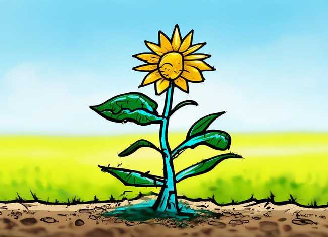 儿童植物简笔画 - 儿童植物简笔画步骤图