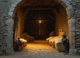 粮仓的故事；古代关于粮仓的故事