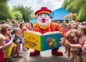 小丑儿童故事视频（小丑绘本故事视频）