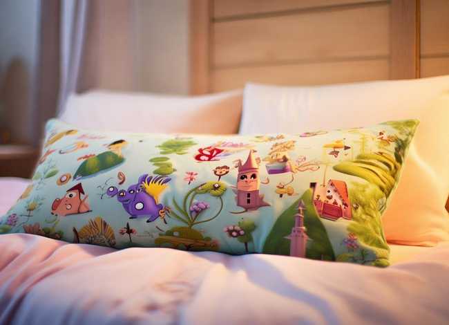 幼儿床头故事；幼儿故事故事枕头