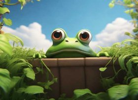 儿童故事井底之蛙表演，井底之蛙的故事表演